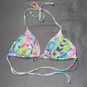 Lilly Pulitzer triangle bathing suit top